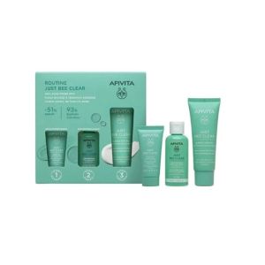 Apivita  - Routine Just Bee Clear Pack - 105ml