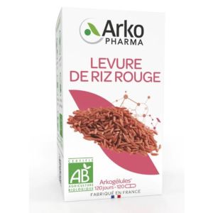 Arkopharma - Levure de riz rouge Cholestérol - 120 gélules