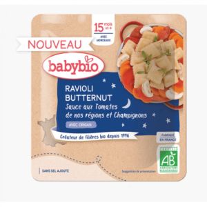 Babybio - Ravioli butternut Bio - 15 mois+