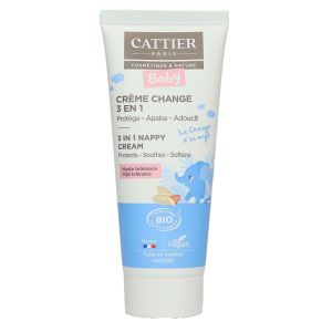 Cattier baby - crème change 3 en 1 - 75mL