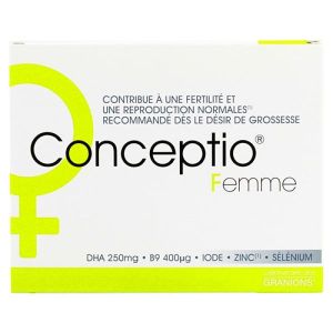 Conceptio - Femme - 30 capsules et 30 gélules