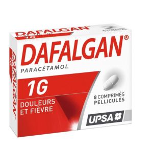 Dafalgan 1000mg - 8 comprimés pelliculés