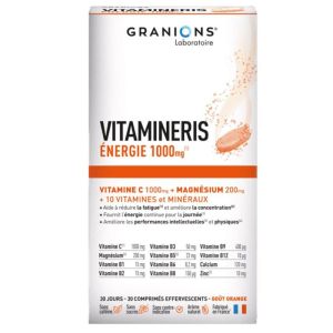 Granions - Vitamineris énergie 1000mg - 30 comprimés
