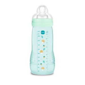 Mam - Biberon easy active 2ème âge vert - 330ml