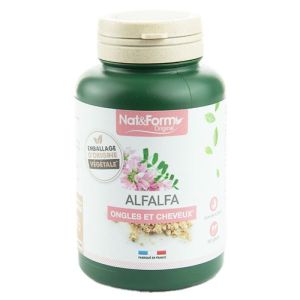 Nat & Form - Alfalfa ongles et cheveux - 200 gélules