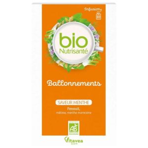 Nutrisanté - Bio Ballonnements Fenouil saveur menthe - 20 infusions