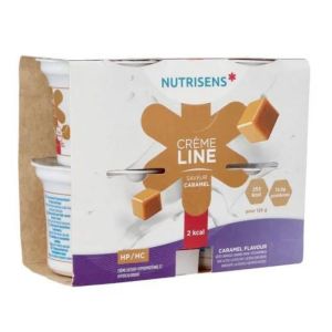 Nutrisens - Crémeline 2kcal saveur caramel - 4x125g