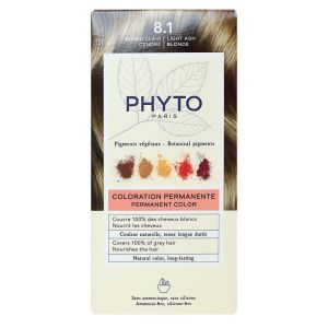 Phytocolor - Kit Coloration 8.1 Blond Clair Cendré
