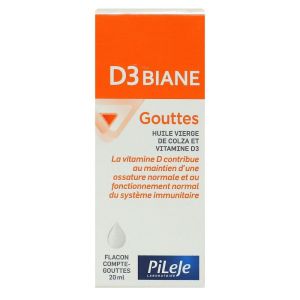 Pileje - D3Biane Goutte - 20Ml