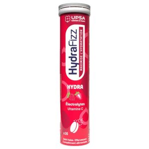 UPSA - Hydrafizz Hydra - 16 Comprimés Effervescents Fraise