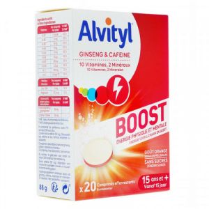 Alvityl - Boost - 20 Comprimés Effervescents