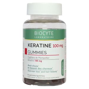 Biocyte -  Keratine 100 mg Gummies - 60 Gommes à mâcher
