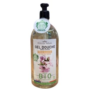 Flora Natura Helvetia Natura - Gel douche pêche blanche aloe vera - 1L