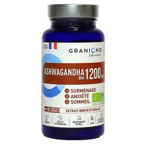 Granions - Ashwagandha Bio 1200mg - 60 comprimés