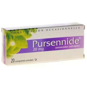 GSK - Pursennide constipation occasionnelle 20mg - 20 comprimés