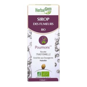 HerbalGem - Sirop des fumeurs Poumons - 150ml