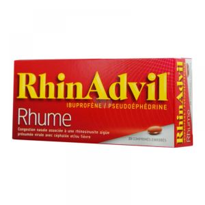 RhinAdvil - Rhume - 20 comprimés