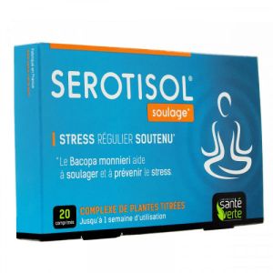 Santé verte - Serotisol soulage stress régulier soutenu