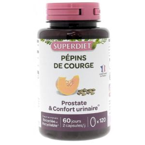 Superdiet - Pépins de courge - 120 gélules