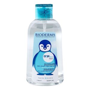 Bioderma - ABCDerm H2O Solution micellaire - 1L pompe inversé