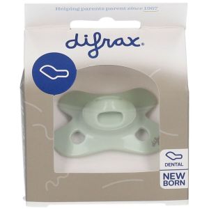 Difrax - Sucette Dentition New Born - 1 sucette - Marin