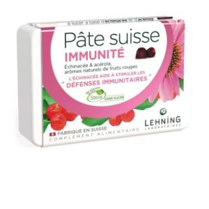 Lehning - Pâte Suisse Immunité - 40 gommes