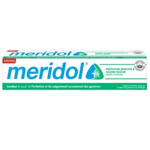 Meridol - Dentifrice Protection gencives & Haleine fraîche - 75mL