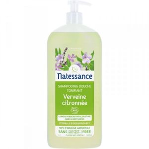 Natessance - Shampooing douche tonifiant verveine citronnée - 1 L