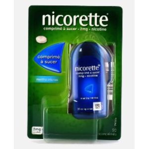 Nicorette - Nicotine 2mg Menthe intense - Comprimé à sucer