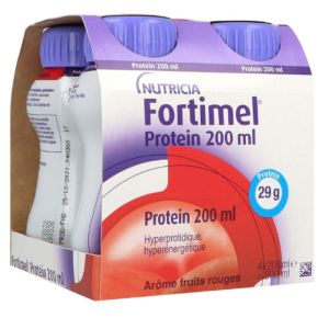 Nutricia - fortimel protein fruit rouges 4x200ml