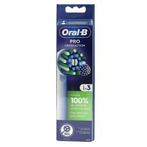 Oral- B - Pro Cross Action - 3 brossettes de rechange