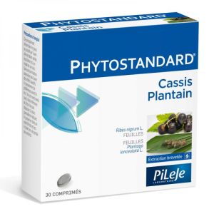 Pileje - Phytostandard cassis plantain - 30 comprimés