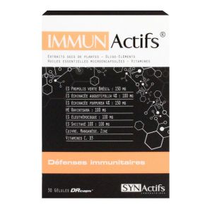SYNActifs - IMMUNActifs - 30 gélules DR caps