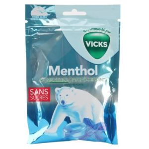 Vicks - Bonbons menthe forte - 72g