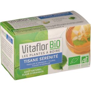 Vitaflor - Tisane sérénité bio - 18 sachets