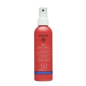 Apivita - Bee sun safe spray visage et corps ultra léger hydra fondant SPF50 - 200ml