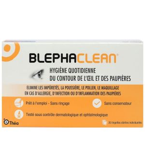 Blephaclean - 20 compresses stériles