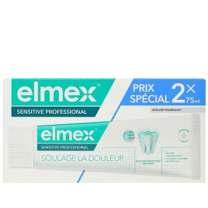 Elmex - Dentifrice sensitive professional - 2x75ml