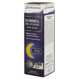 Juvamine - Sommeil mélatonine spray buccal 15ml