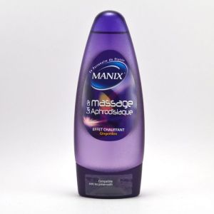 Manix - Gel de massage aphrodisiaque gingembre - 200ml