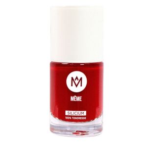 MÊME - Le vernis à ongles au silicium Rouge 02 Zazie - 10ml