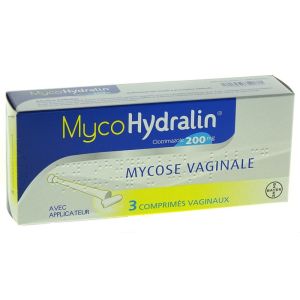 MycoHydralin - Mycose vaginale - 3 comprimés vaginaux