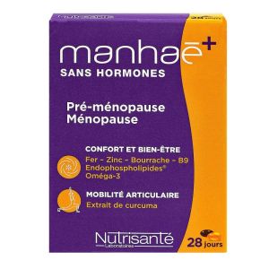 Nutrisanté - Manhaé+ Curcuma ménopause - 56 capsules