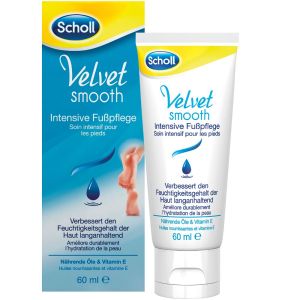 Scholl - Velvet Smooth Soin intensif pour les pieds - 60ml