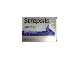 Strepsils - Lidocaïne - 24 pastilles