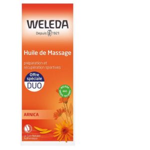 Weleda - Huile de Massage à l'Arnica Lot de 2 x 100 ml