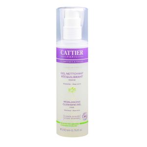 Cattier - Gel nettoyant rééquilibrant Vague de Pureté - 200 ml