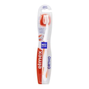Elmex - Brosse à dents ortho - Brosse souple