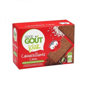 Good Goût Kidz - Croustillants cacao - 6 sachets de 4 croustillants