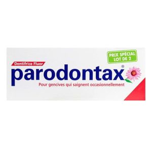 GSK - Parodontax dentifrice fluor - Lot de 2 x 75ml